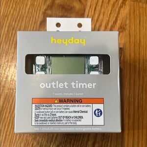 Heyday Gray Outlet Timer